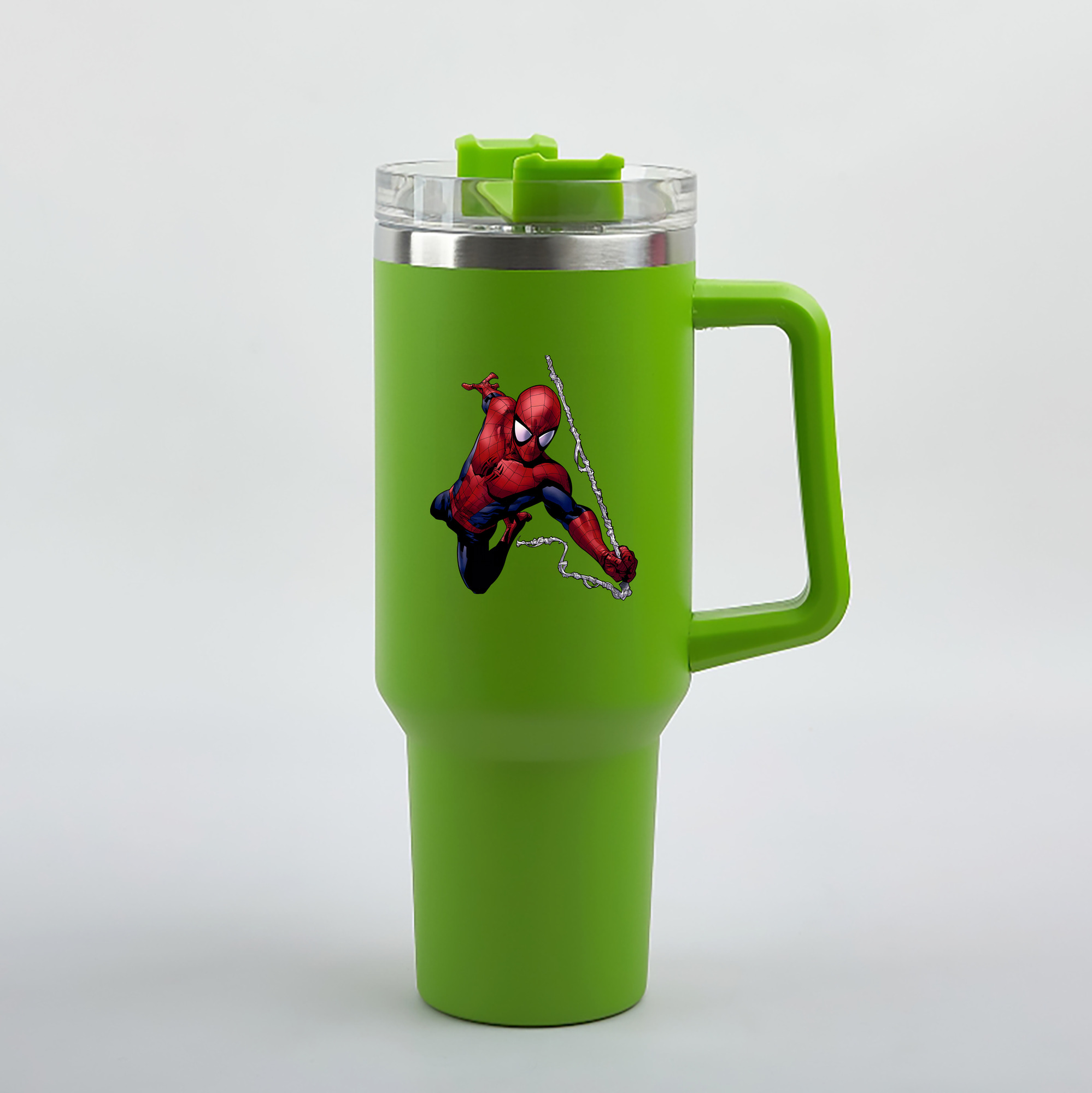 （画像用） Spider Man スパイダーマン 1200mL車用タンブラー（カラープリント）